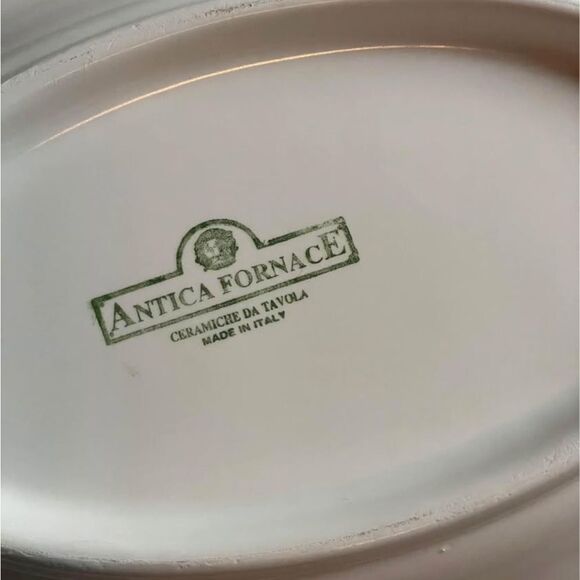 Antica Fornace Very Large Ceramic Serving Dish w/Colorful Design Made In Italy - Picture 10 of 12